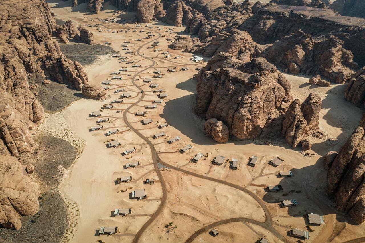 Hotel Our Habitas Alula Al-ʿUla Esterno foto Aerial view of the village