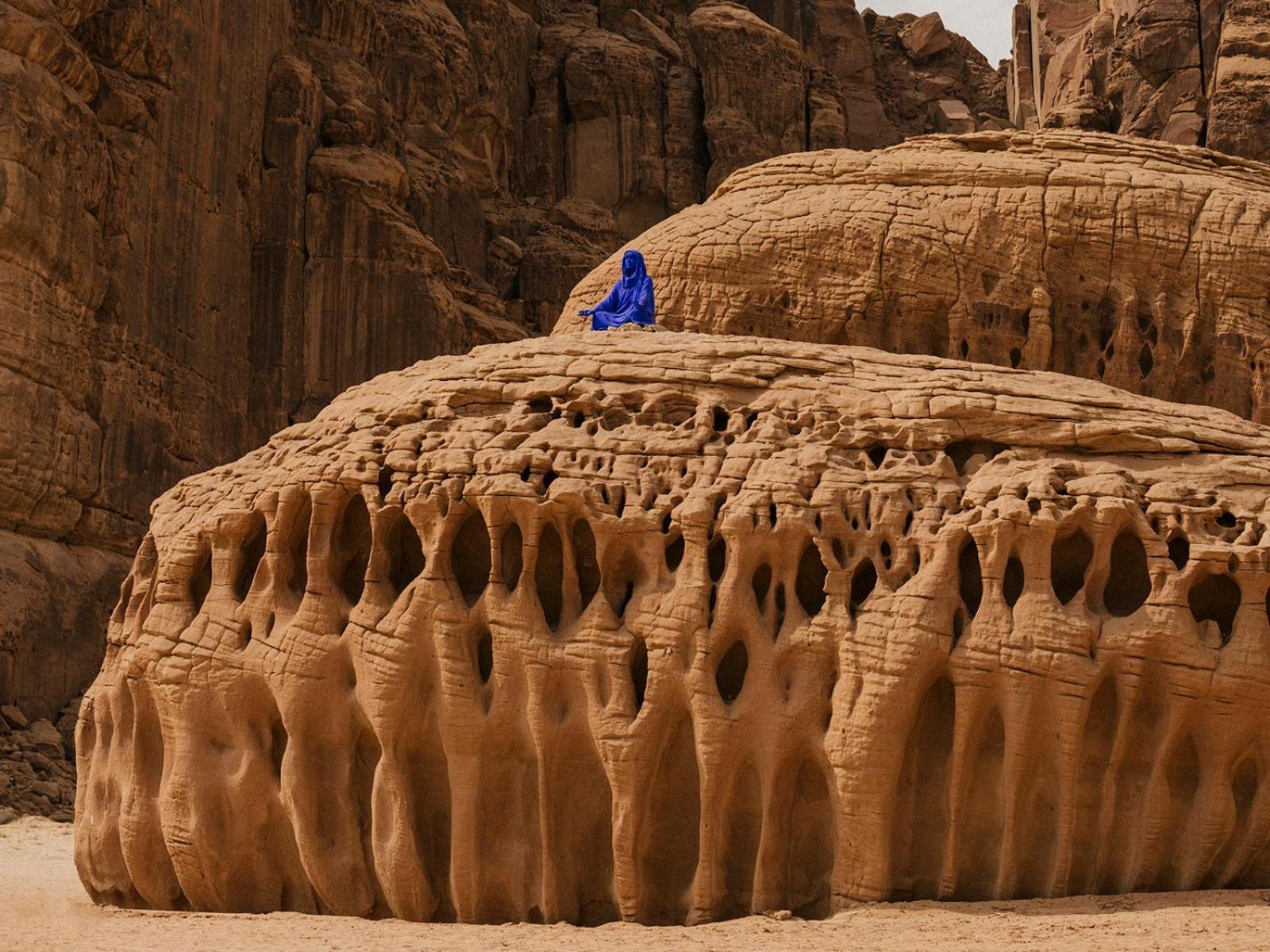 Hotel Our Habitas Alula Al-ʿUla Esterno foto The "Cave of the 7 sleepers"