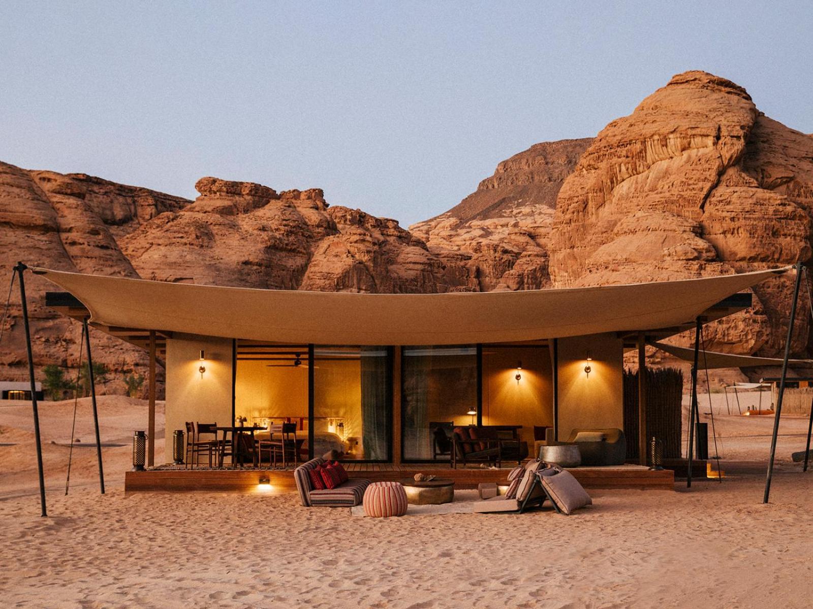 Hotel Our Habitas Alula Al-ʿUla Esterno foto Martian Dune House
